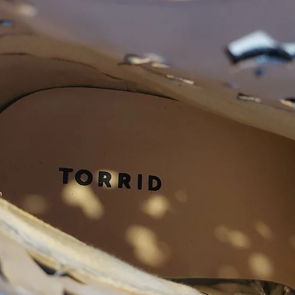 071. TORRID SUEDE WEDGE BOOTIES! - Picture 4 of 6